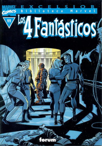 Cover for Biblioteca Marvel: Los 4 Fantásticos (Planeta DeAgostini, 1999 series) #11