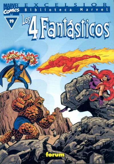 Cover for Biblioteca Marvel: Los 4 Fantásticos (Planeta DeAgostini, 1999 series) #19