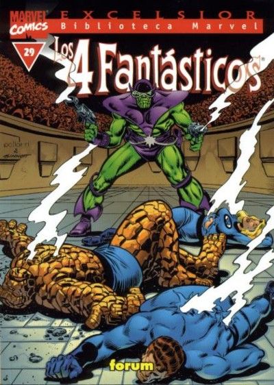 Cover for Biblioteca Marvel: Los 4 Fantásticos (Planeta DeAgostini, 1999 series) #29
