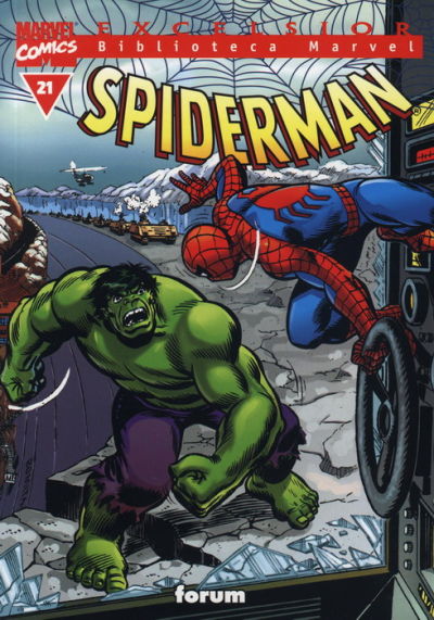 Cover for Biblioteca Marvel: Spiderman (Planeta DeAgostini, 2003 series) #21
