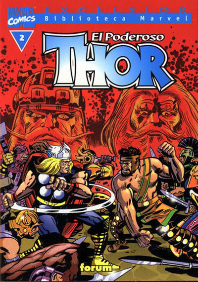 Cover for Biblioteca Marvel: Thor (Planeta DeAgostini, 2001 series) #2