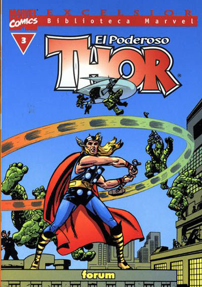 Cover for Biblioteca Marvel: Thor (Planeta DeAgostini, 2001 series) #3
