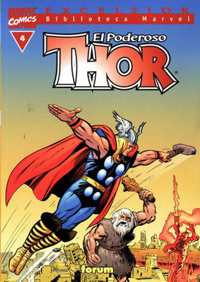Cover for Biblioteca Marvel: Thor (Planeta DeAgostini, 2001 series) #4