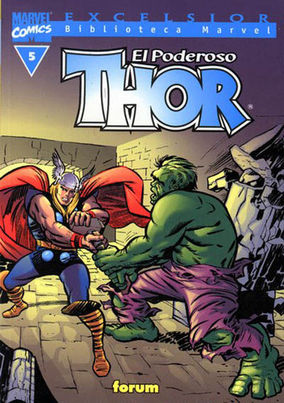 Cover for Biblioteca Marvel: Thor (Planeta DeAgostini, 2001 series) #5