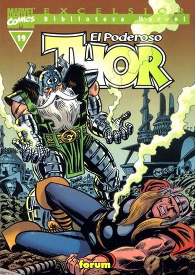 Cover for Biblioteca Marvel: Thor (Planeta DeAgostini, 2001 series) #19