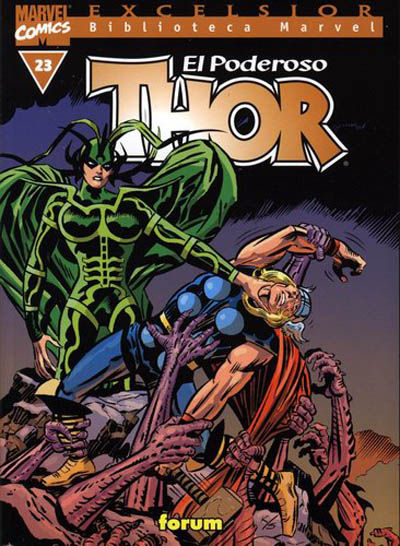 Cover for Biblioteca Marvel: Thor (Planeta DeAgostini, 2001 series) #23