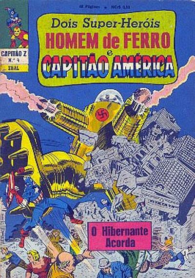 Cover for Capitão Z (3ª Série) (Editora Brasil-América [EBAL], 1967 series) #4