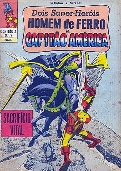 Cover for Capitão Z (3ª Série) (Editora Brasil-América [EBAL], 1967 series) #5
