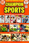 Cover for Champion Sports (DC, 1973 series) #1