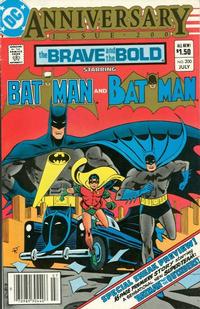 Cover Thumbnail for The Brave and the Bold (DC, 1955 series) #200 [Newsstand]