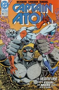 Cover for Captain Atom (DC, 1987 series) #45