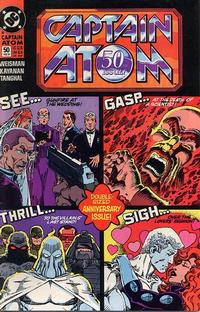 Cover for Captain Atom (DC, 1987 series) #50