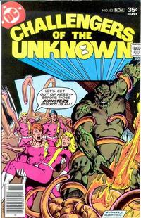 Cover for Challengers of the Unknown (DC, 1958 series) #83