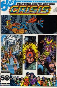 Cover for Crisis on Infinite Earths (DC, 1985 series) #11 [Direct]