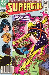 Cover Thumbnail for The Daring New Adventures of Supergirl (DC, 1982 series) #9 [Newsstand]