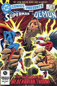 Cover Thumbnail for DC Comics Presents (DC, 1978 series) #66 [Direct]