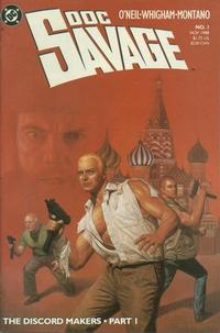 Cover for Doc Savage (DC, 1988 series) #1