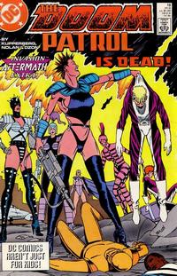 Cover for Doom Patrol (DC, 1987 series) #18 [Direct]