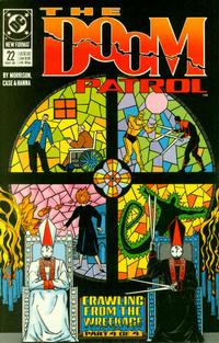 Cover Thumbnail for Doom Patrol (DC, 1987 series) #22
