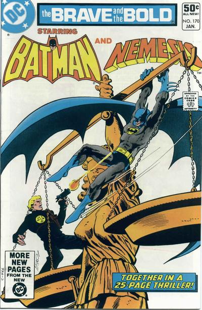 Cover for The Brave and the Bold (DC, 1955 series) #170 [Direct]