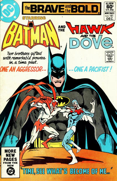 Cover for The Brave and the Bold (DC, 1955 series) #181 [Direct]