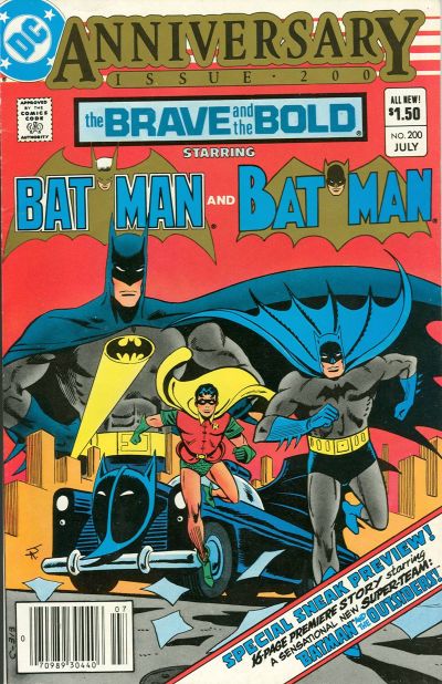 Cover for The Brave and the Bold (DC, 1955 series) #200 [Newsstand]