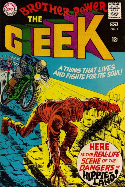 Cover for Brother Power the Geek (DC, 1968 series) #1