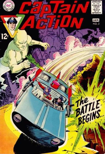Cover for Captain Action (DC, 1968 series) #2