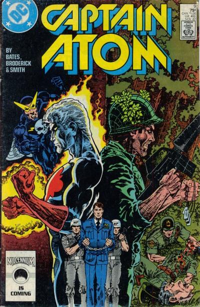 Cover for Captain Atom (DC, 1987 series) #9 [Direct]