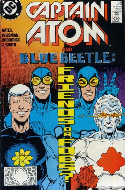 Cover for Captain Atom (DC, 1987 series) #20 [Direct]