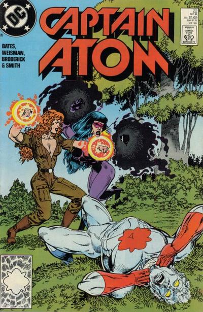 Cover for Captain Atom (DC, 1987 series) #22 [Direct]