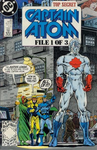 Cover for Captain Atom (DC, 1987 series) #26 [Direct]