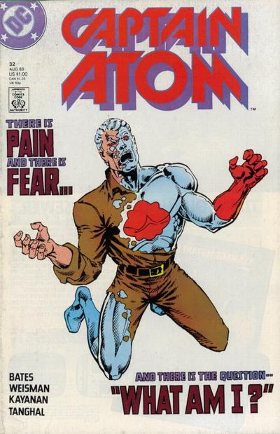 Cover for Captain Atom (DC, 1987 series) #32 [Direct]