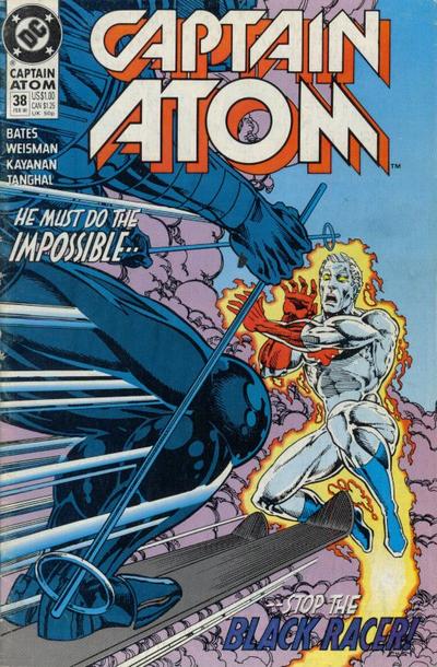 Cover for Captain Atom (DC, 1987 series) #38