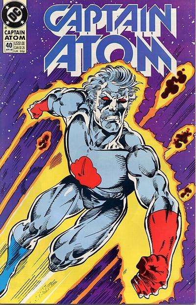 Cover for Captain Atom (DC, 1987 series) #40