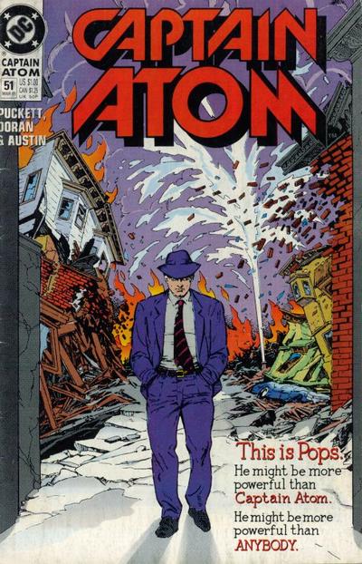 Cover for Captain Atom (DC, 1987 series) #51