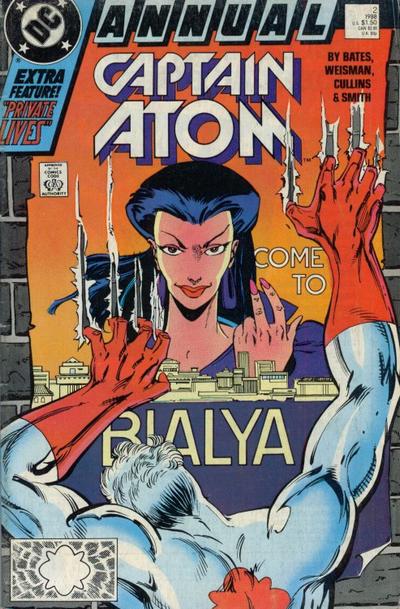 Cover for Captain Atom Annual (DC, 1988 series) #2 [Direct]