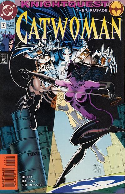 Cover for Catwoman (DC, 1993 series) #7 [Direct Sales]