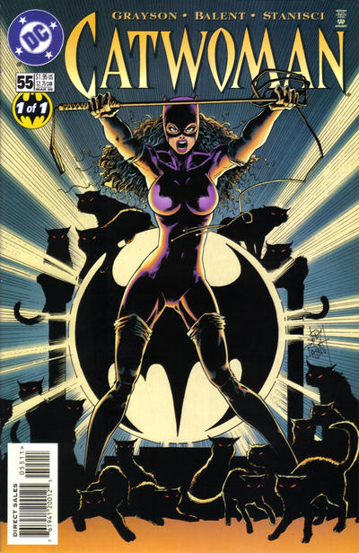 Cover for Catwoman (DC, 1993 series) #55 [Direct Sales]