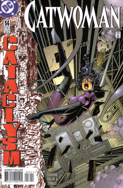 Cover for Catwoman (DC, 1993 series) #56 [Direct Sales]