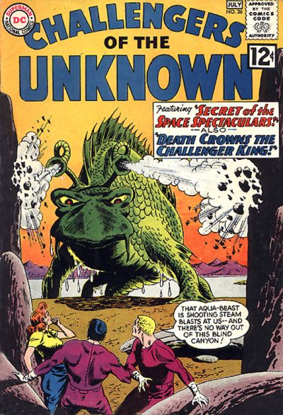 Cover for Challengers of the Unknown (DC, 1958 series) #26