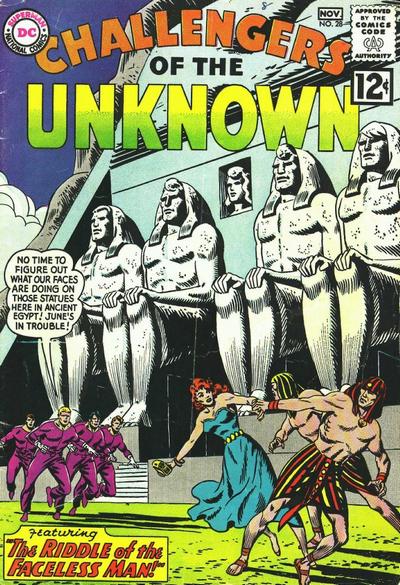Cover for Challengers of the Unknown (DC, 1958 series) #28