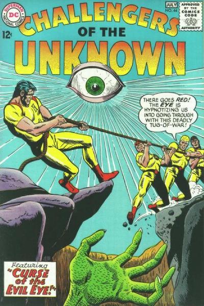 Cover for Challengers of the Unknown (DC, 1958 series) #44