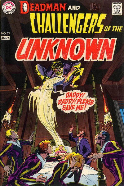 Cover for Challengers of the Unknown (DC, 1958 series) #74