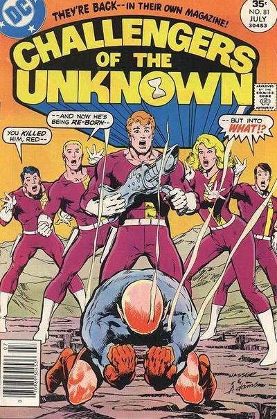 Cover for Challengers of the Unknown (DC, 1958 series) #81