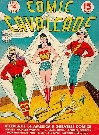 Cover for Comic Cavalcade (DC, 1942 series) #4
