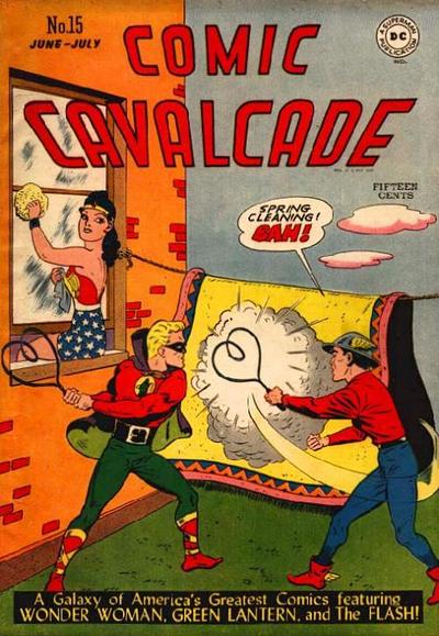 Cover for Comic Cavalcade (DC, 1942 series) #15