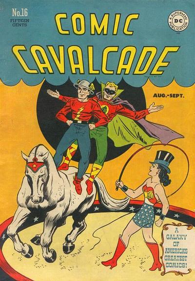 Cover for Comic Cavalcade (DC, 1942 series) #16