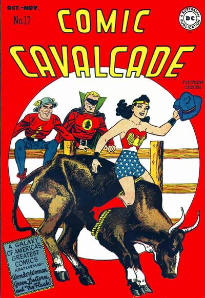 Cover for Comic Cavalcade (DC, 1942 series) #17