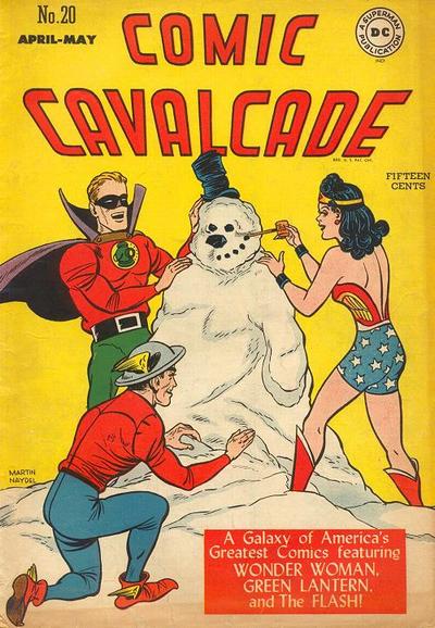 Cover for Comic Cavalcade (DC, 1942 series) #20